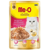 Me-O Delite Tuna with Bonito in Jelly Cat Wet Food